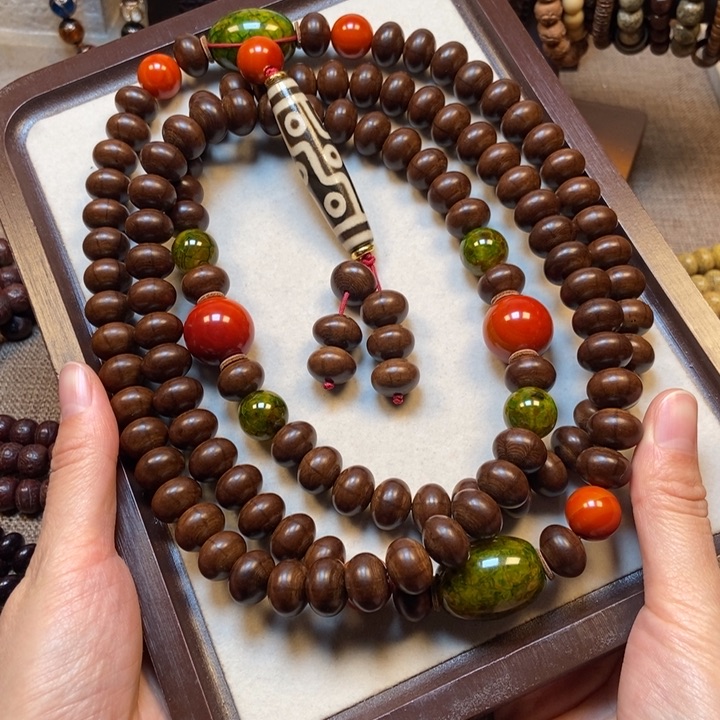 六道木吊坠未镶嵌抖****1六道木