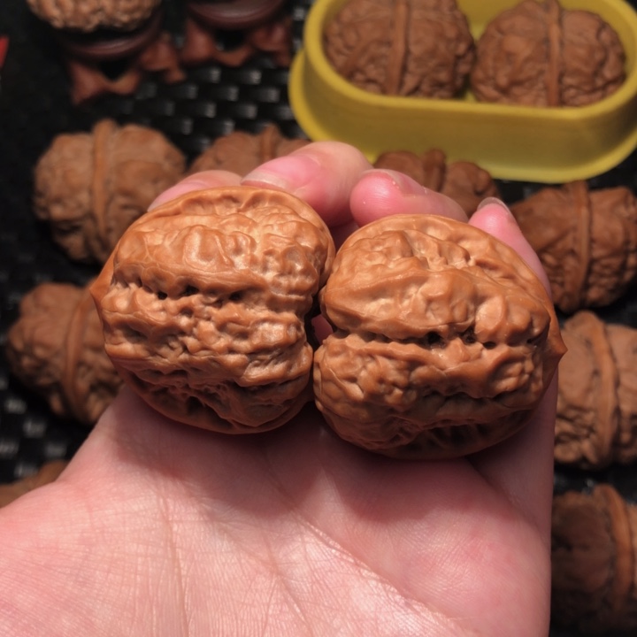 文玩核桃把件38四开八腿高桩肌肉蛙