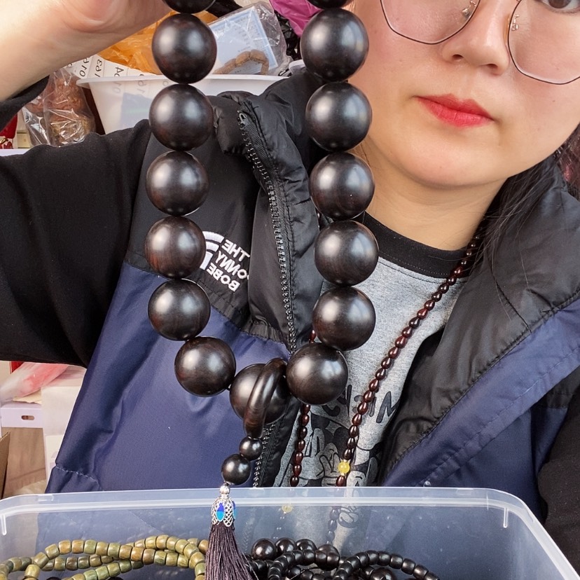 【闪购商品】东非黑黄檀（紫光檀）紫光檀3.0手持