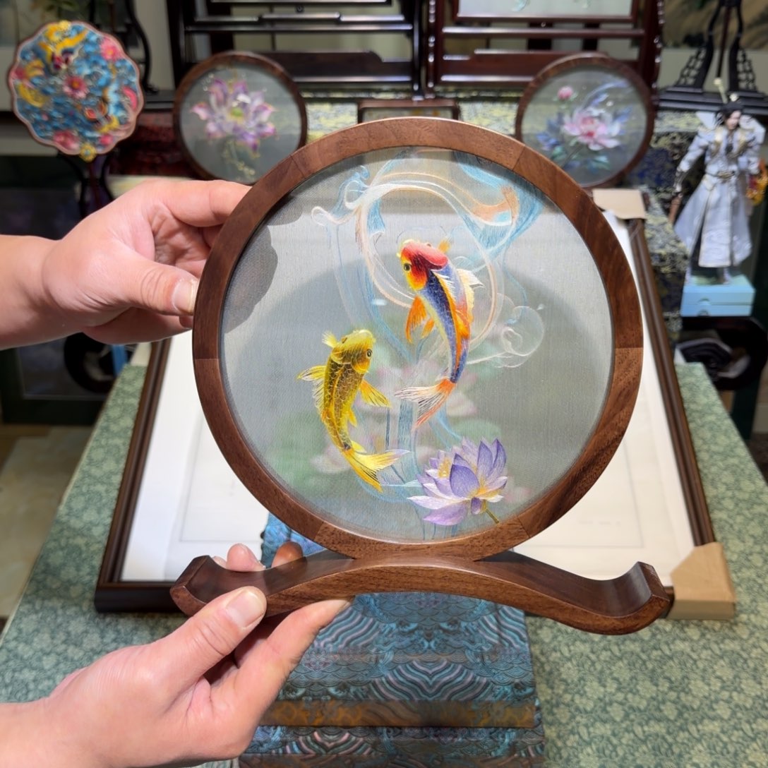 刺绣手工苏绣工艺与精品