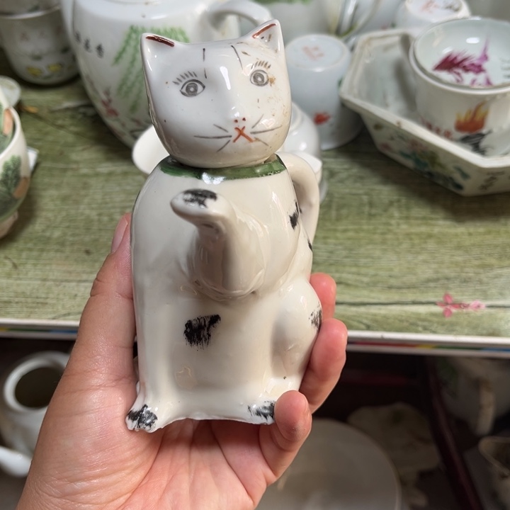 都是瑕疵品看好下单猫壶