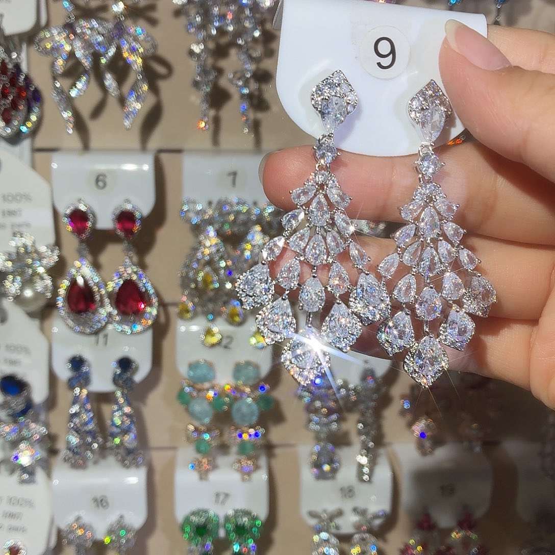 思***微锆石铜合金925银针