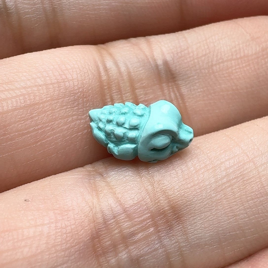 绿松石鳄鱼未镶嵌