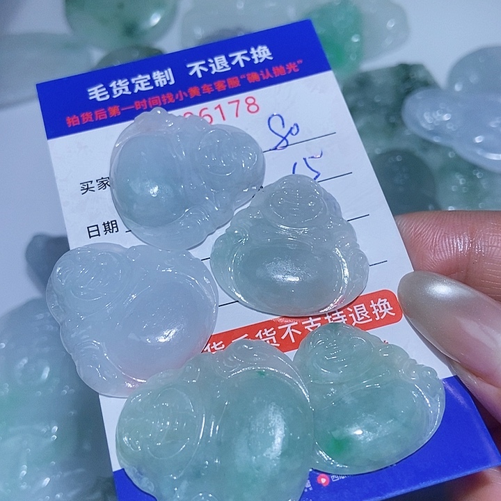 定制翡翠未镶嵌春*