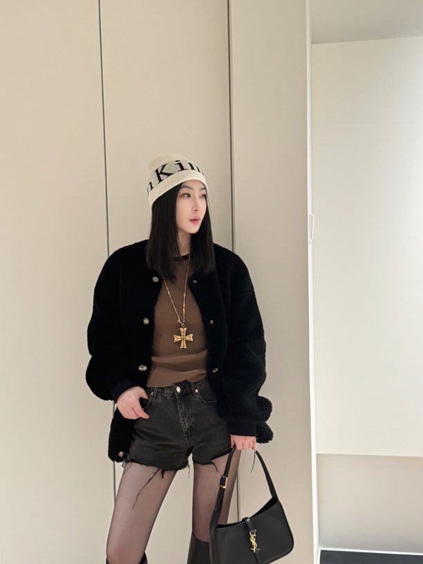 羊羔毛外套 深圳南油 高品低价 断码出清 no退no换