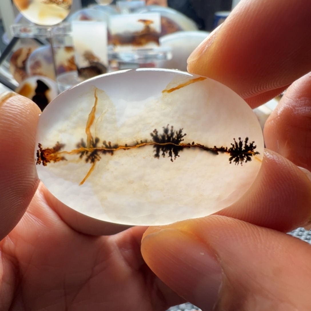 未镶嵌玛瑙/玉髓珠宝奇石