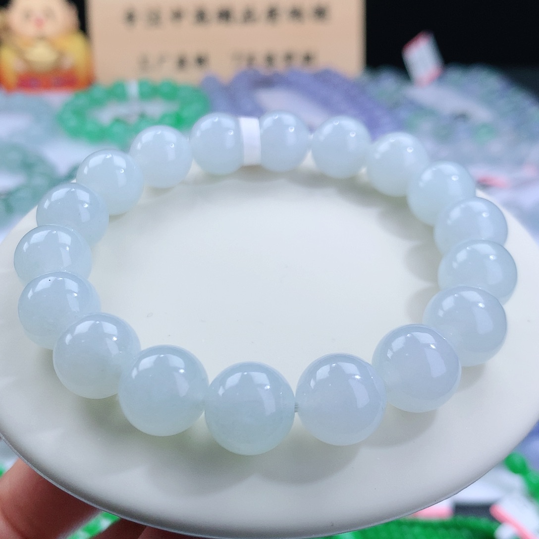 翡翠手链未镶嵌卡11