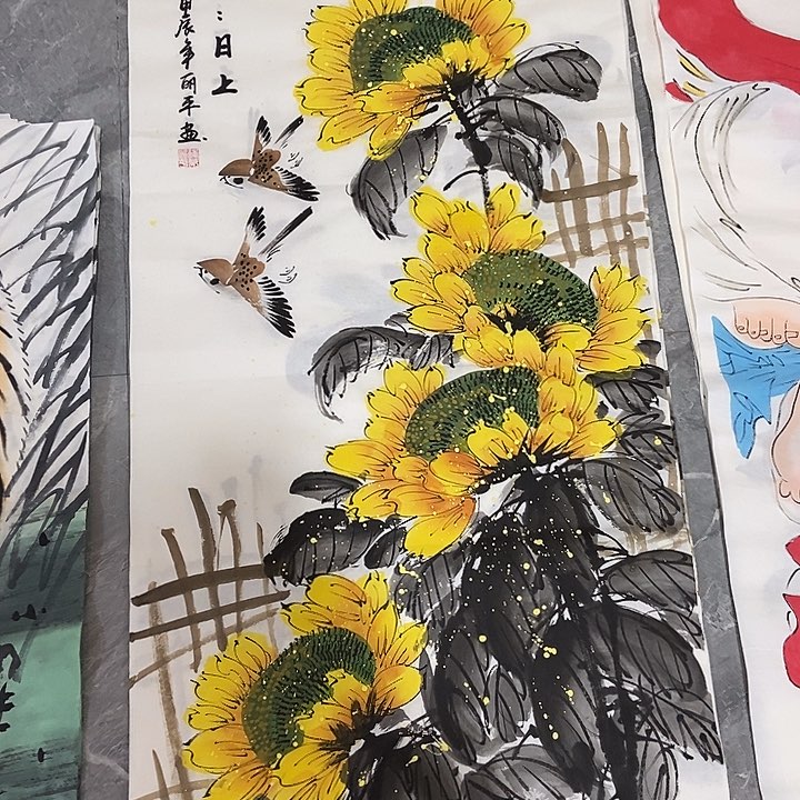 三个张画廊直播间！