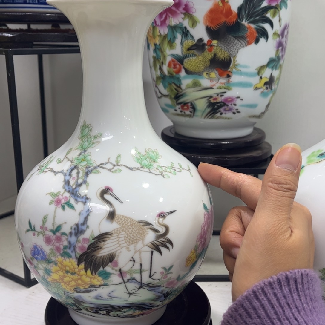 景德镇陶瓷花瓶摆件