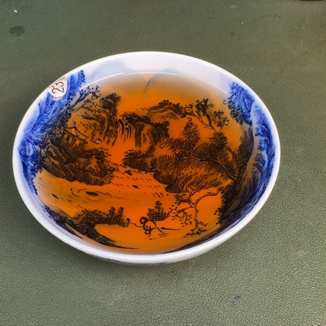 瓷景德镇纯手绘茶具圆圆231