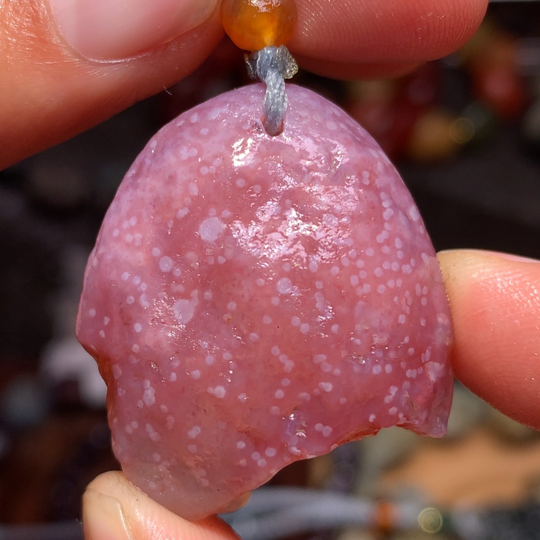 未镶嵌玛瑙/玉髓珠宝半成品