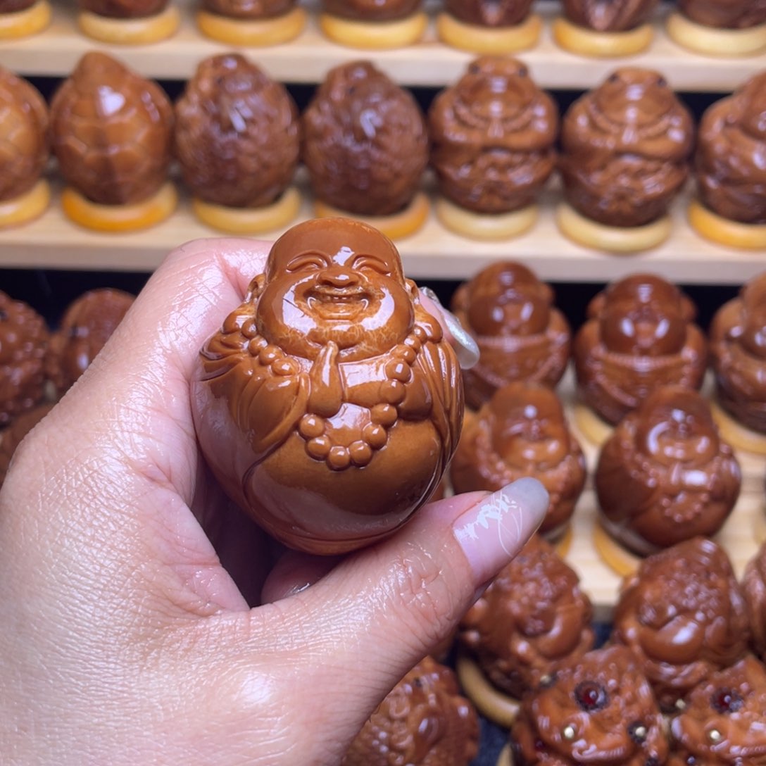 橄榄核把件济***哥巴西大橄榄