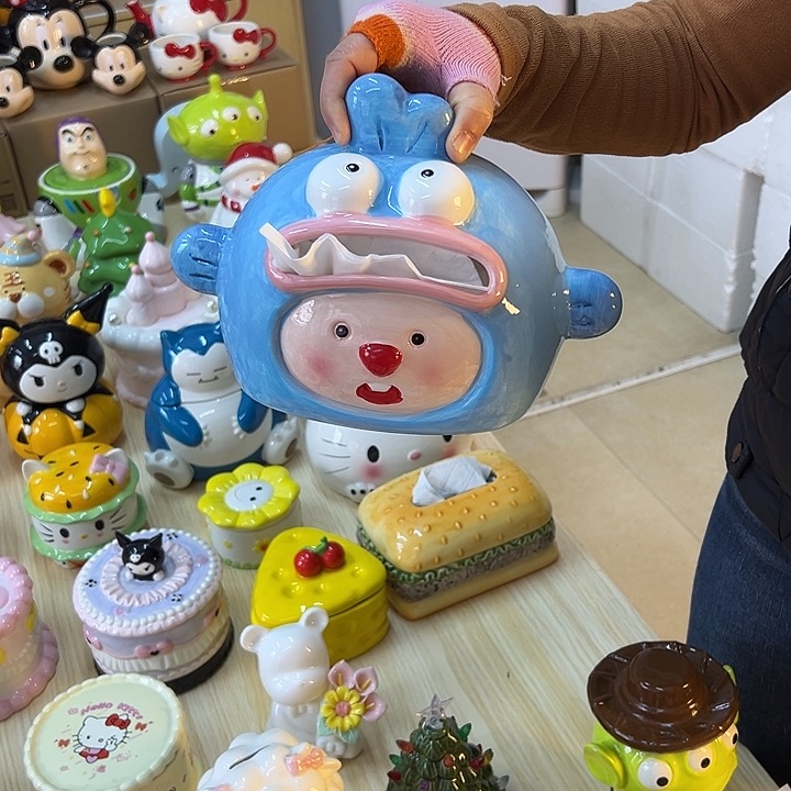 摆件陶瓷等行业的产品出口