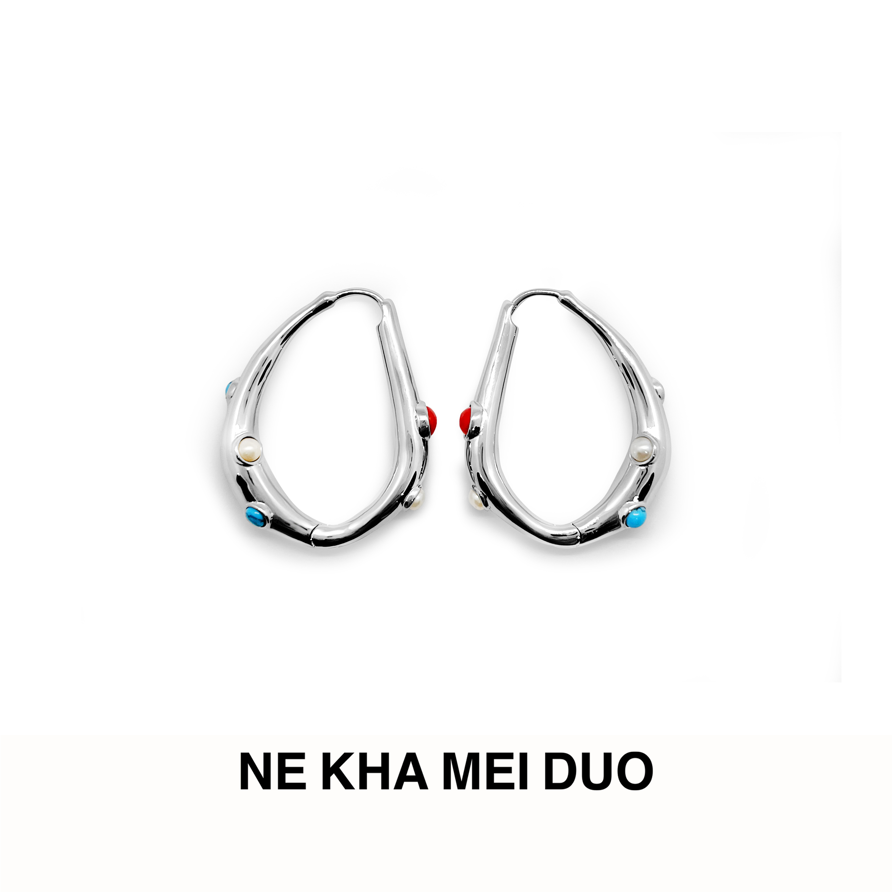 铜合金耳饰 NKMD尼卡梅朵｜原创设计轻奢异形水滴耳环