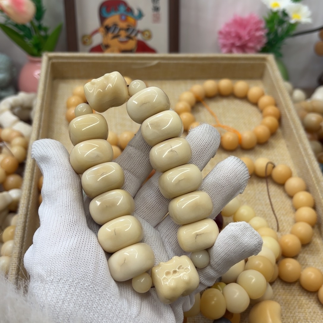 菩提根/象牙果吊坠牙果瑕疵机抛606