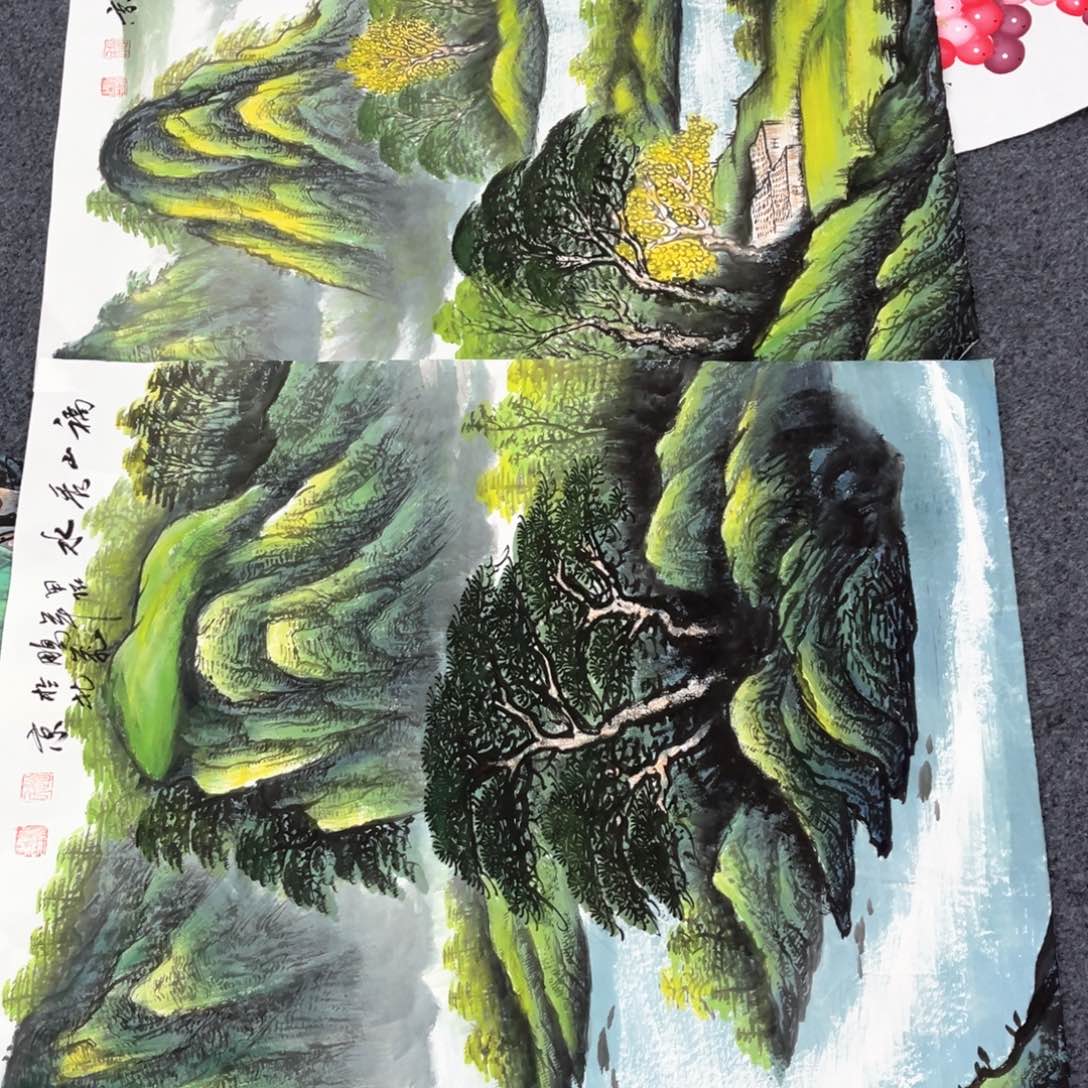 国画容*我的小伙伴们都很努力