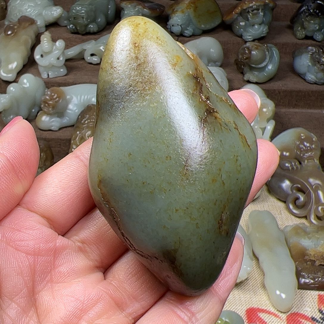 和田玉挂件未镶嵌