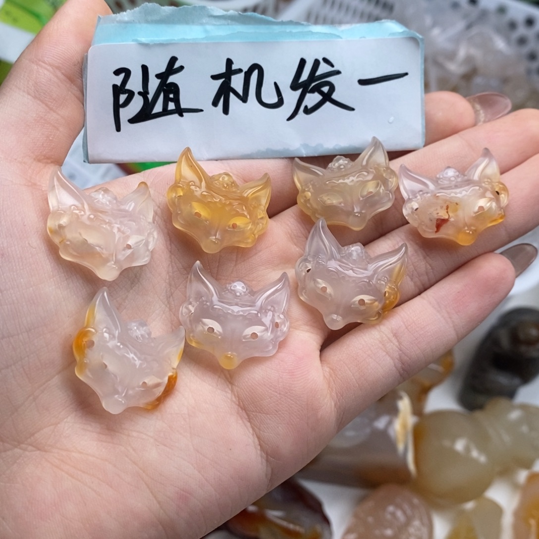玛瑙/玉髓未镶嵌颈饰