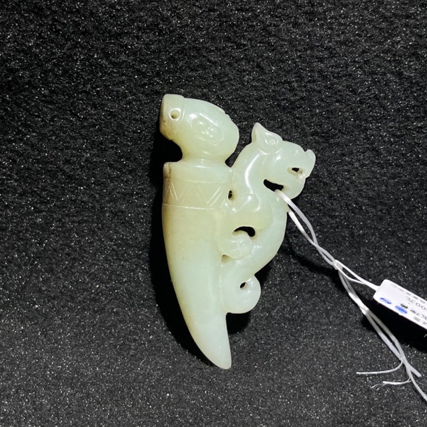 和田玉瑞兽2506100017