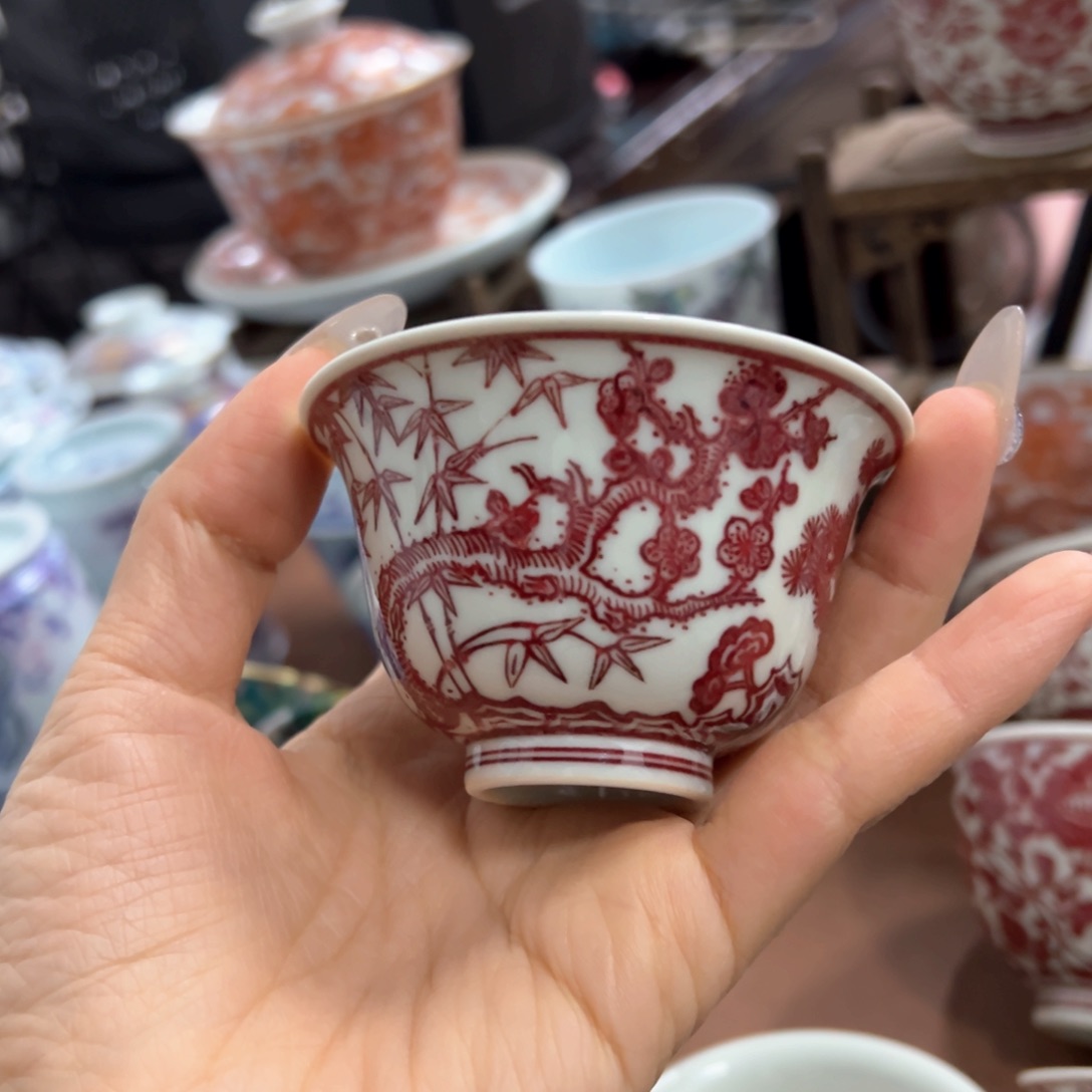 杯景德镇陶瓷手工正绎堂