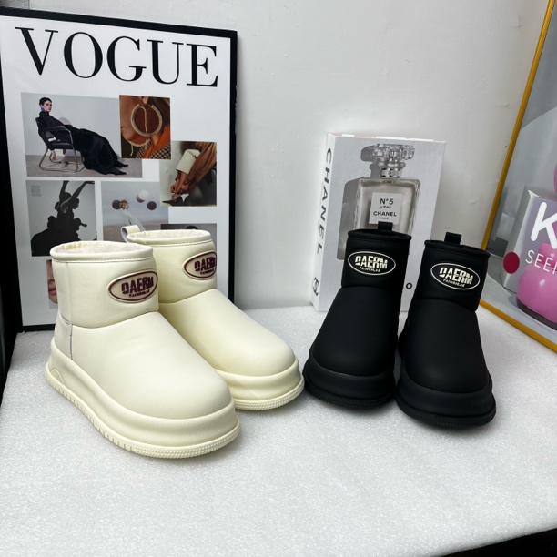 9991保暖短靴女鞋厚款雪地靴通用时尚雪地靴冬季