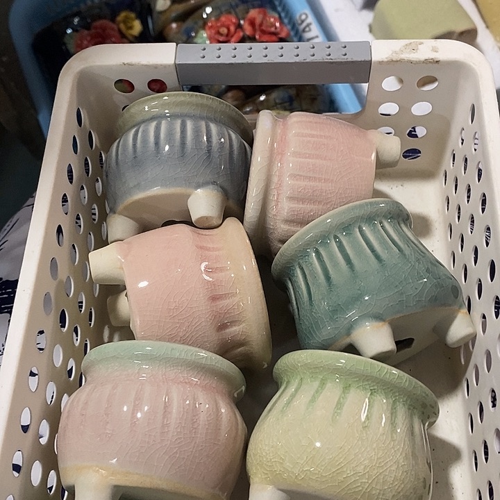 红陶【满10米包邮默认微瑕疵】6个浮力