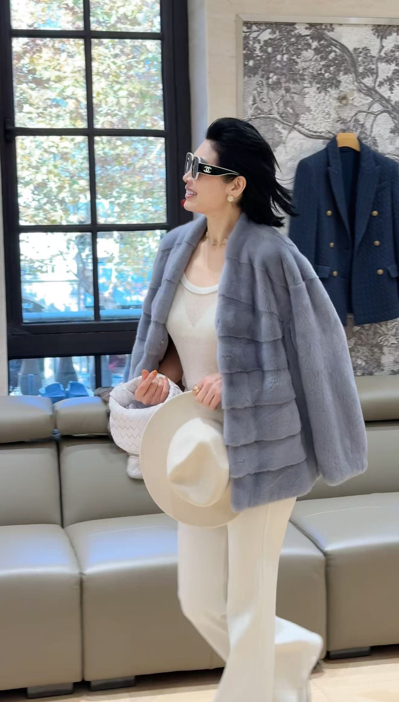 【YINGFEI PARIS】高级定制款水貂外套