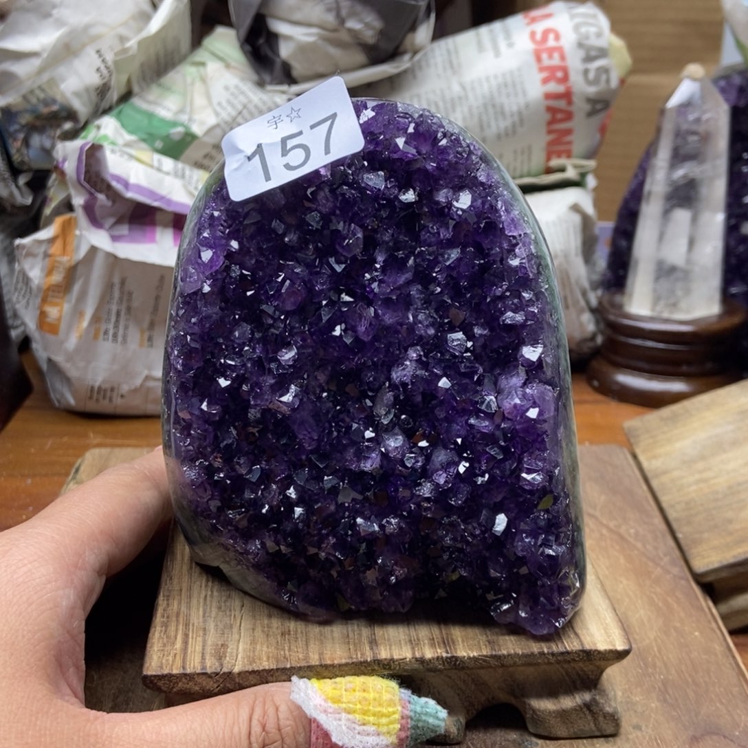 紫晶大型摆件（非配饰）未镶嵌