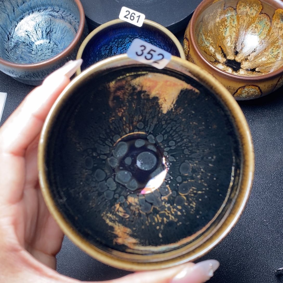 茶盏建窑建盏主人杯352