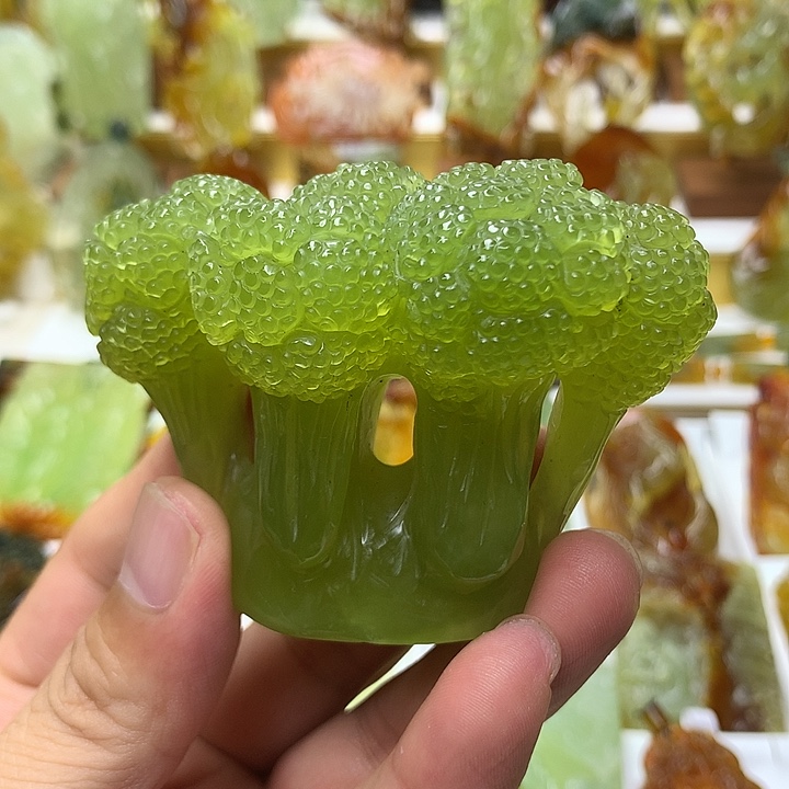 蛇纹石玉未镶嵌珠宝半成品