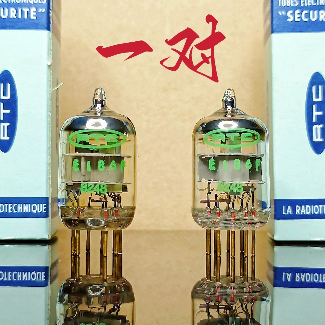 E186F全新原装原盒早期（金脚）RTC电子管