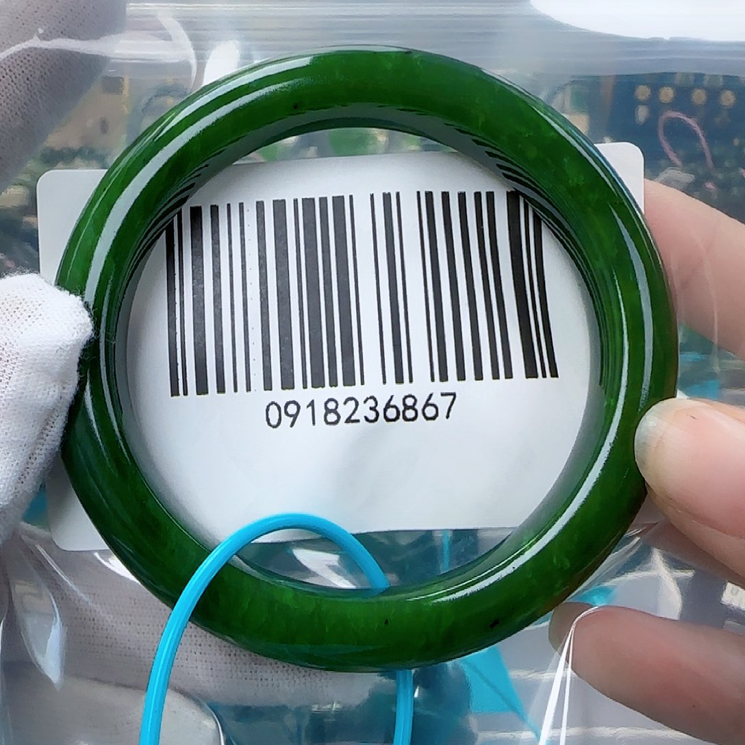 和田玉（碧玉）未镶嵌手镯5859