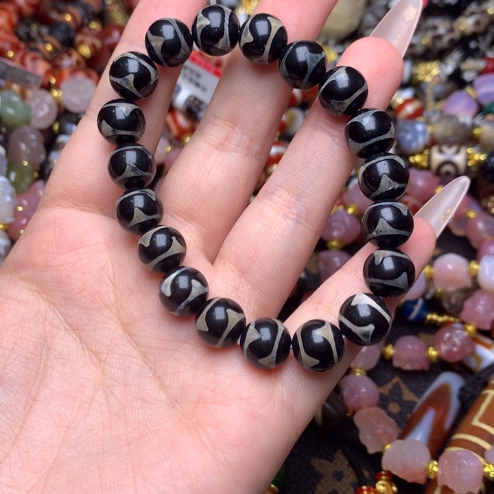 玛瑙/玉髓未镶嵌发一条