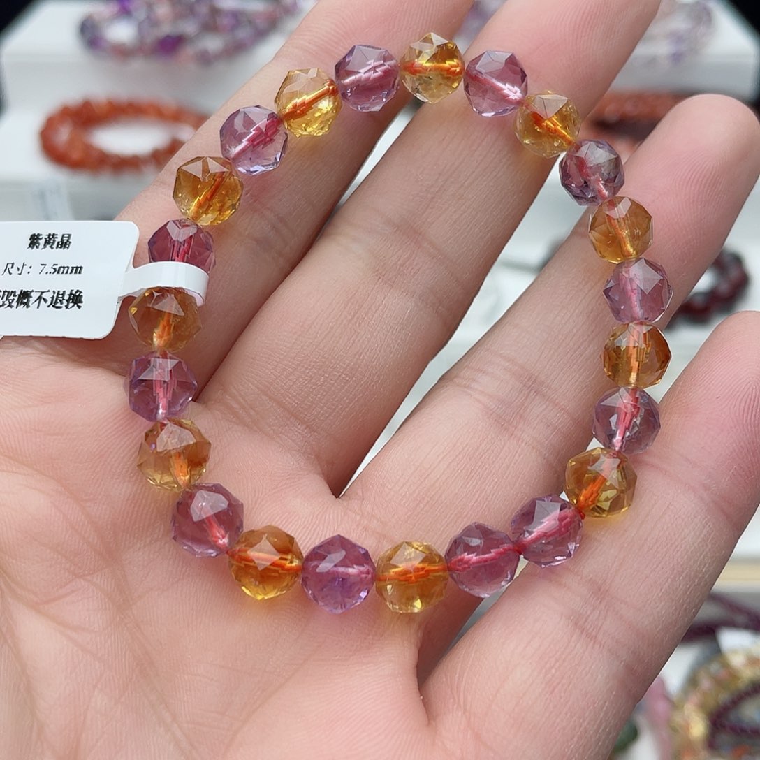 水晶手链未镶嵌森**?