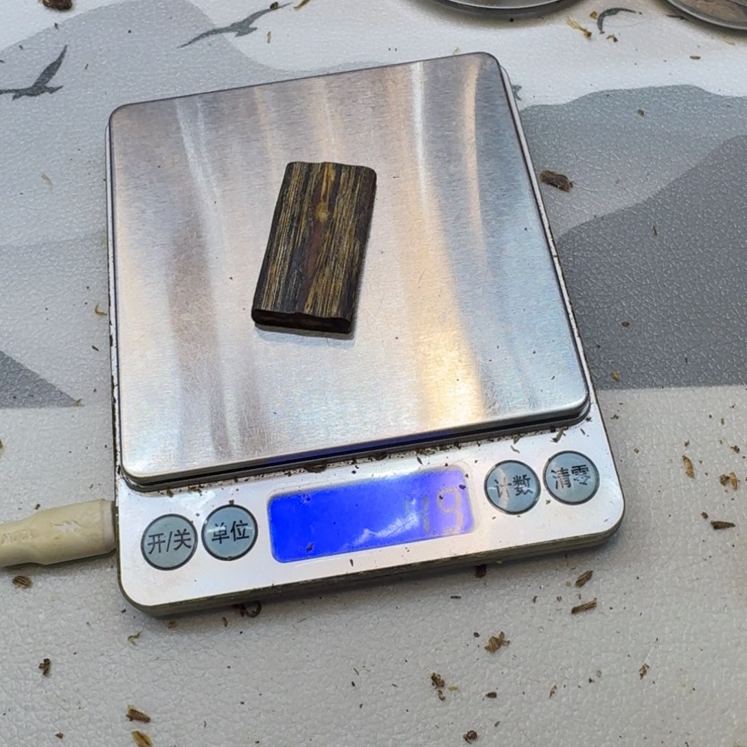 笑***笑沉香碎屑沉香牌子陆河4.6克