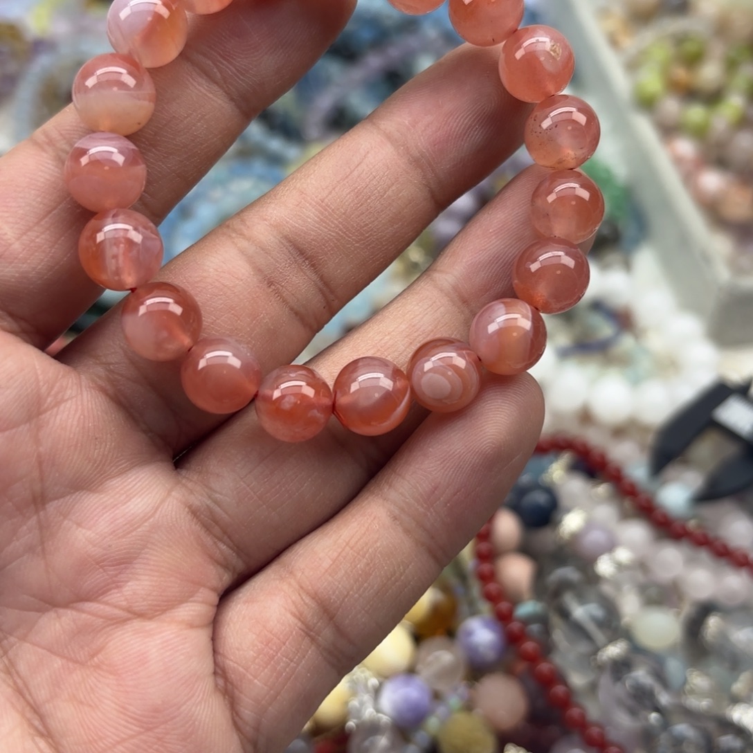 手链银S925镶嵌水晶