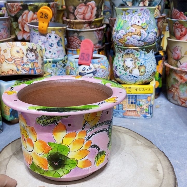 景德镇艺术手绘作品