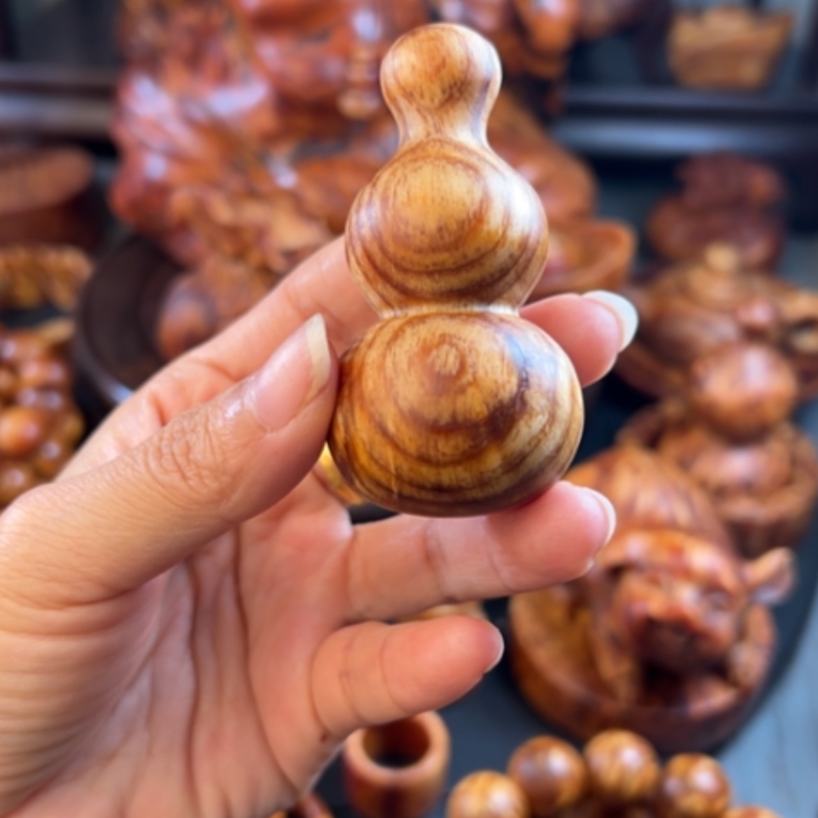 【闪购商品】松木（琥珀木）把件有瑕疵不退货