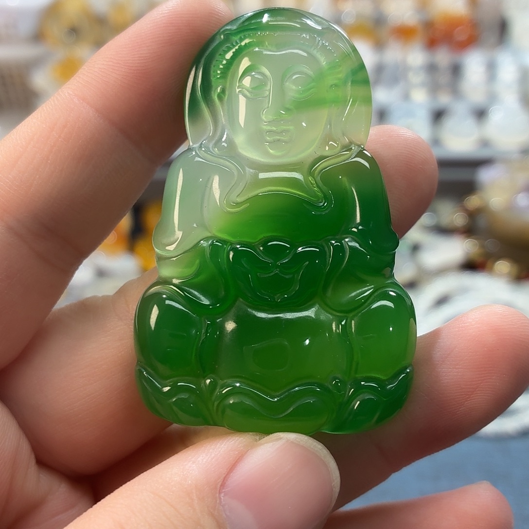 玛瑙/玉髓未镶嵌吊坠(不含链)