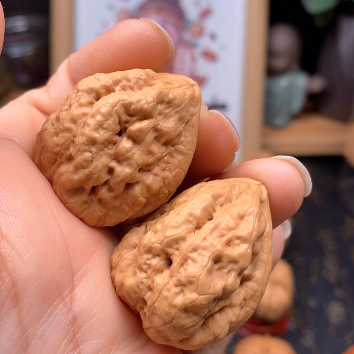 桃核把件三角箭头蛙34尺寸
