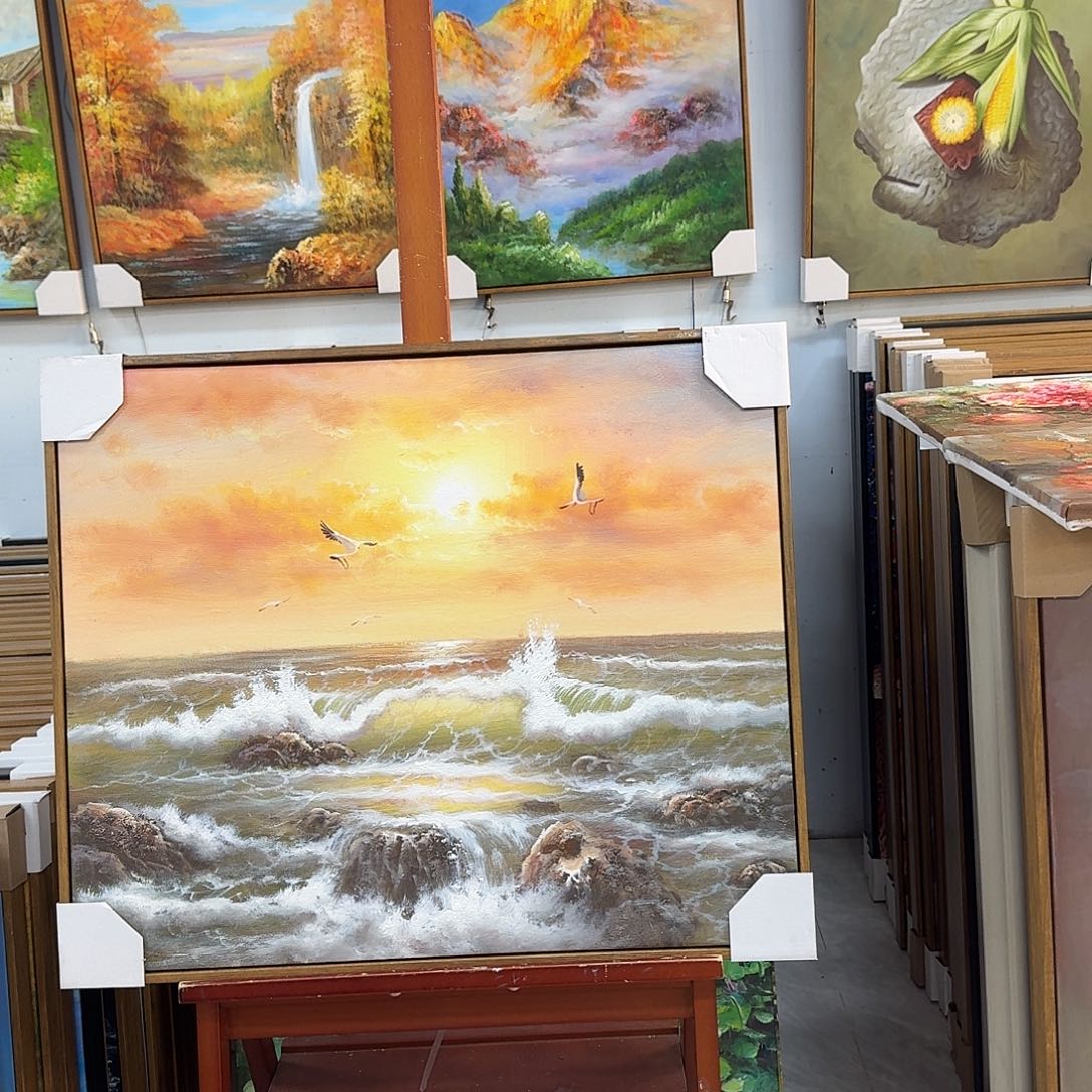 油画5060油画作品展作品展作品集展作品