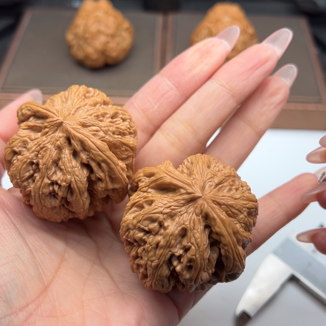 文玩核桃把件粗筋47