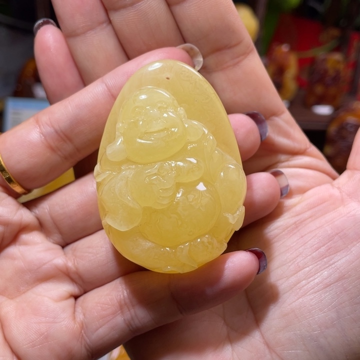 琥珀吊坠(不含链)未镶嵌