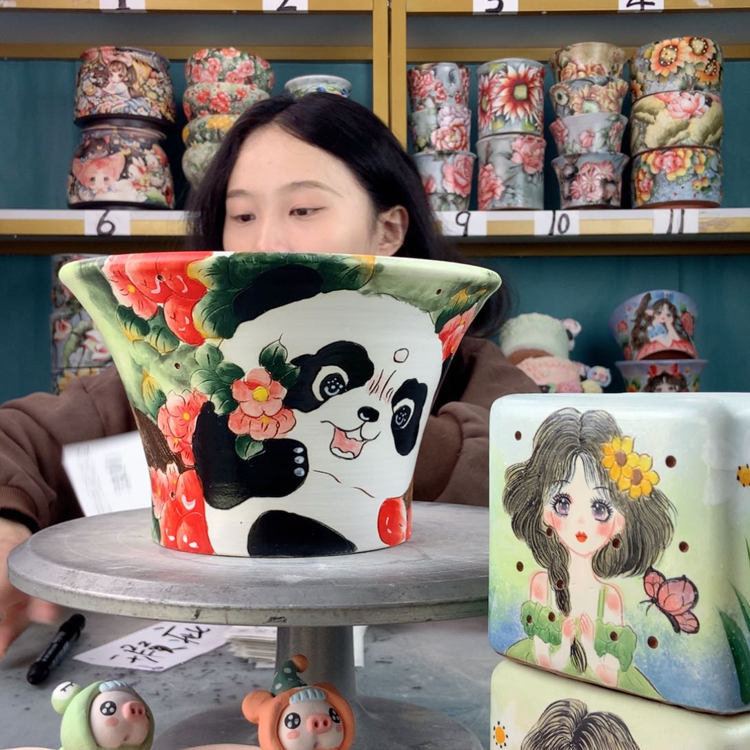 罐景德镇手工瑕疵310