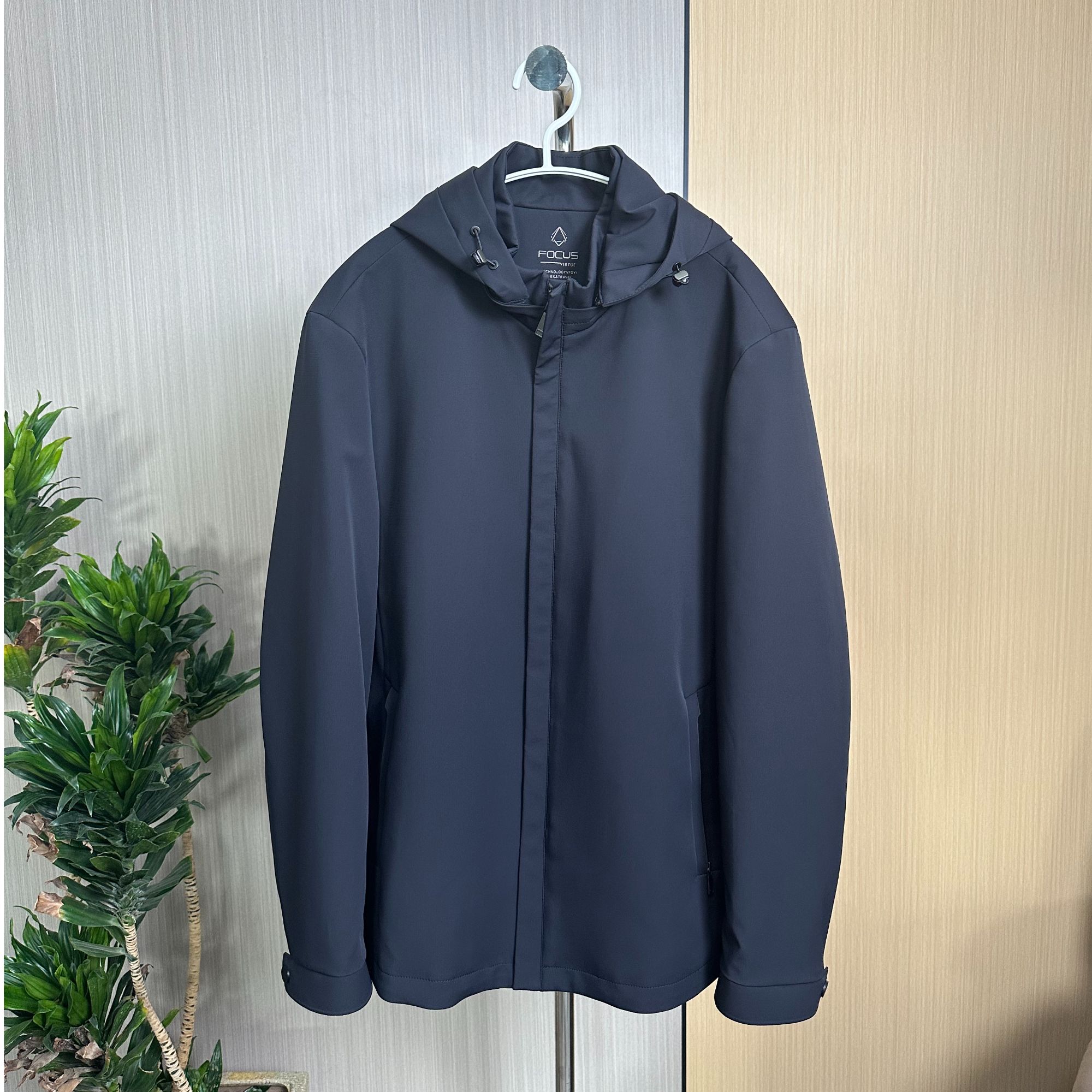 25年新款连帽商务时尚休闲夹克男款春秋