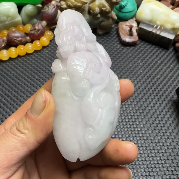 紫金钵盂菩提吊坠