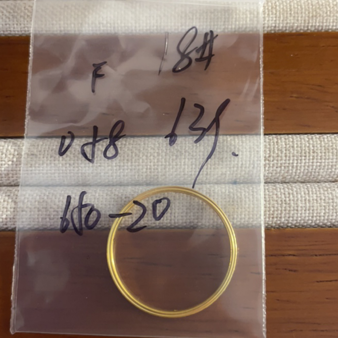 福利款 克重0.58 18号 碎冰冰戒指 足金999