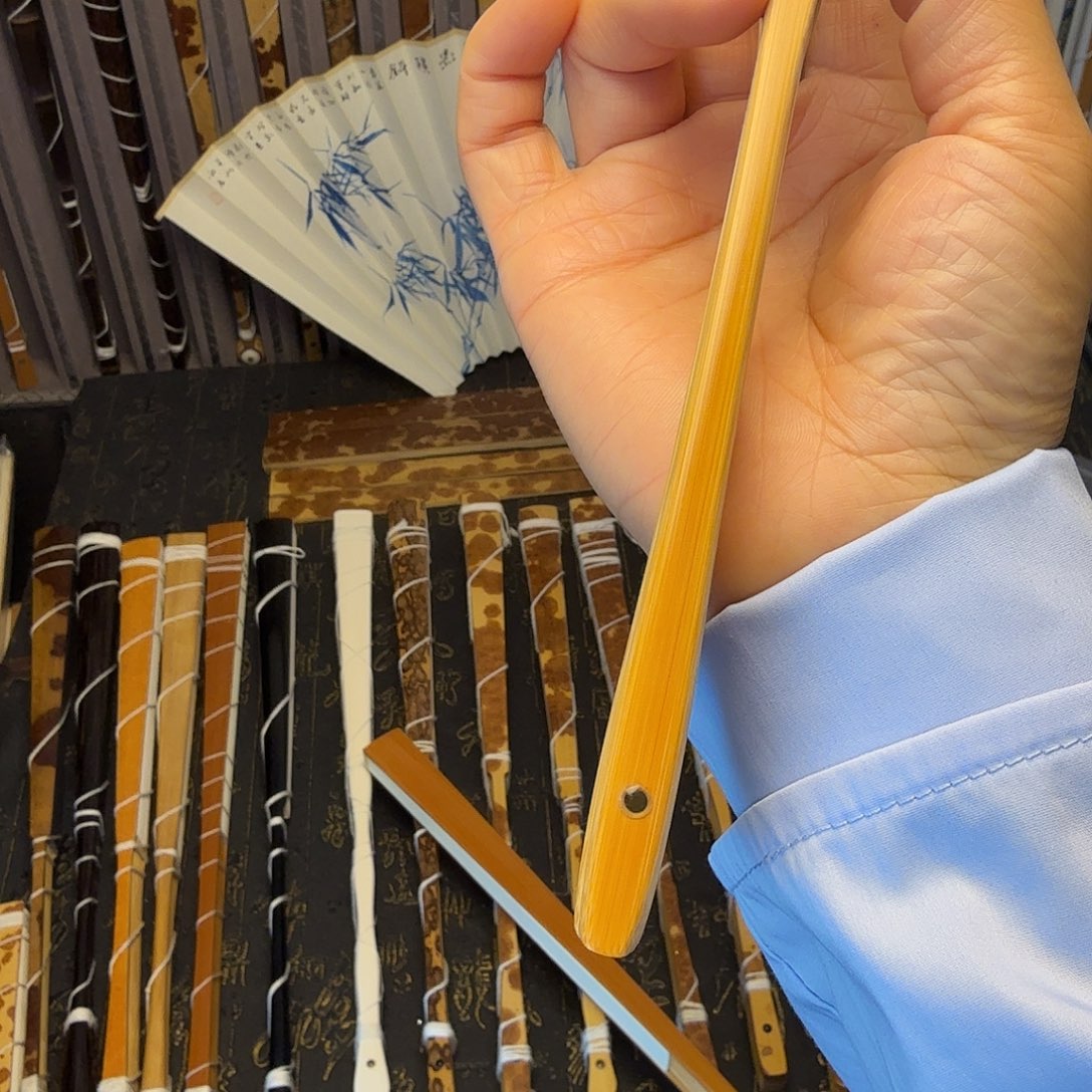 顺***子扇子罗讯老师古方常规尺寸