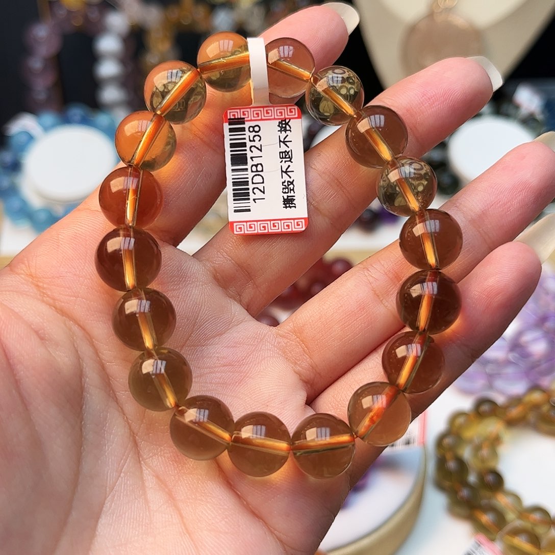 水晶手链未镶嵌手串07