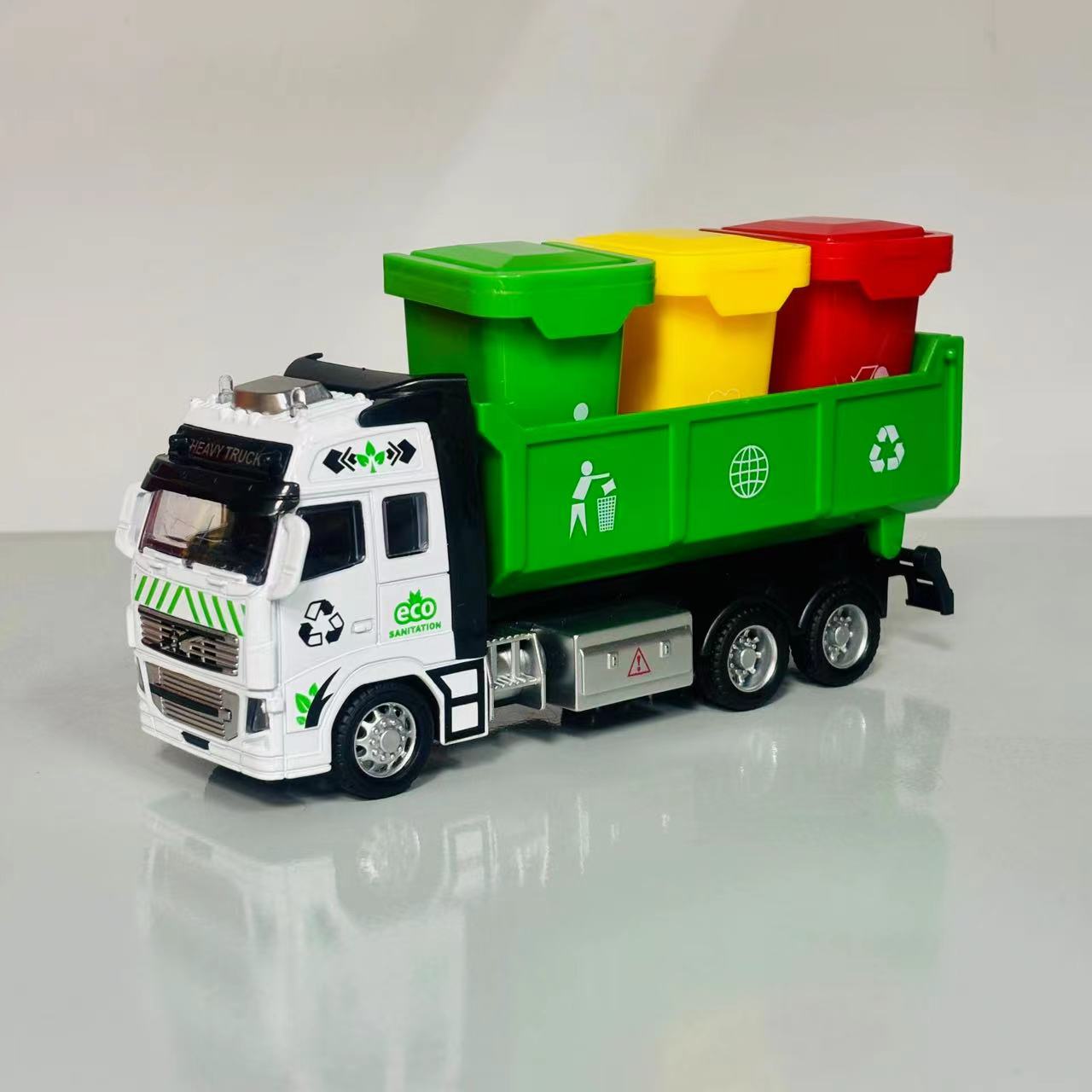 大号合金声光工程车环卫车